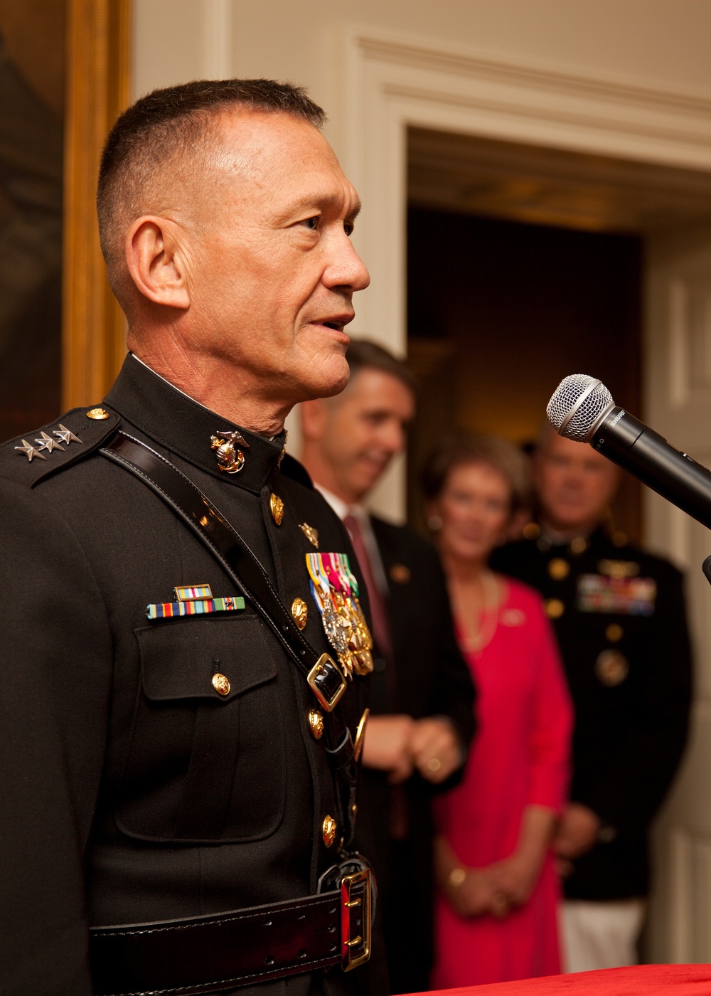 Evening Parade at Marine Barracks Washington