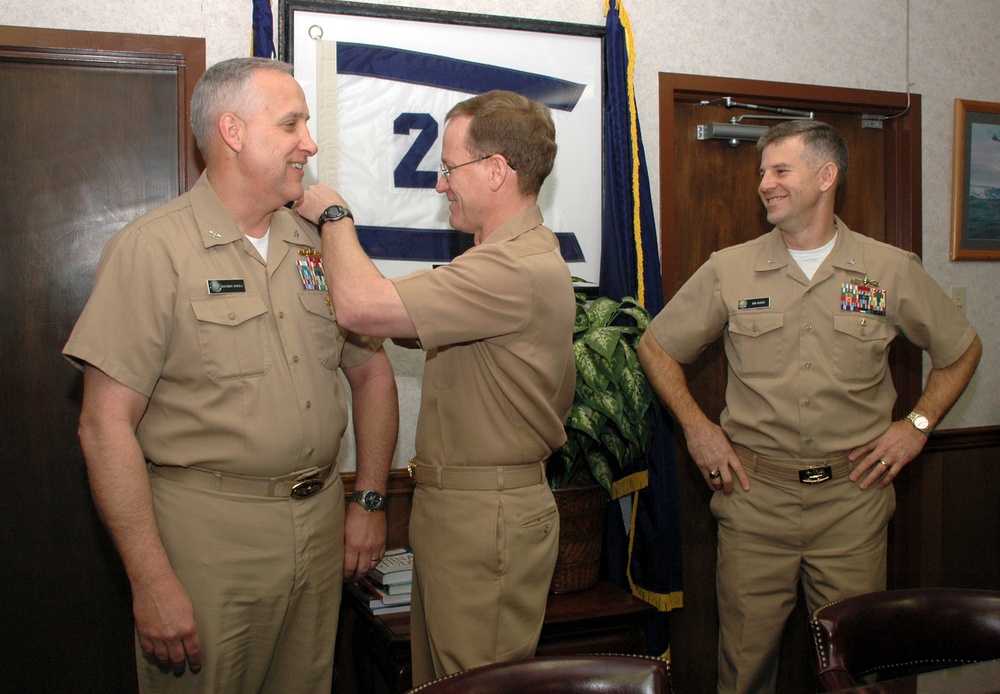 Naval Surface Force Atlantic rope ceremony