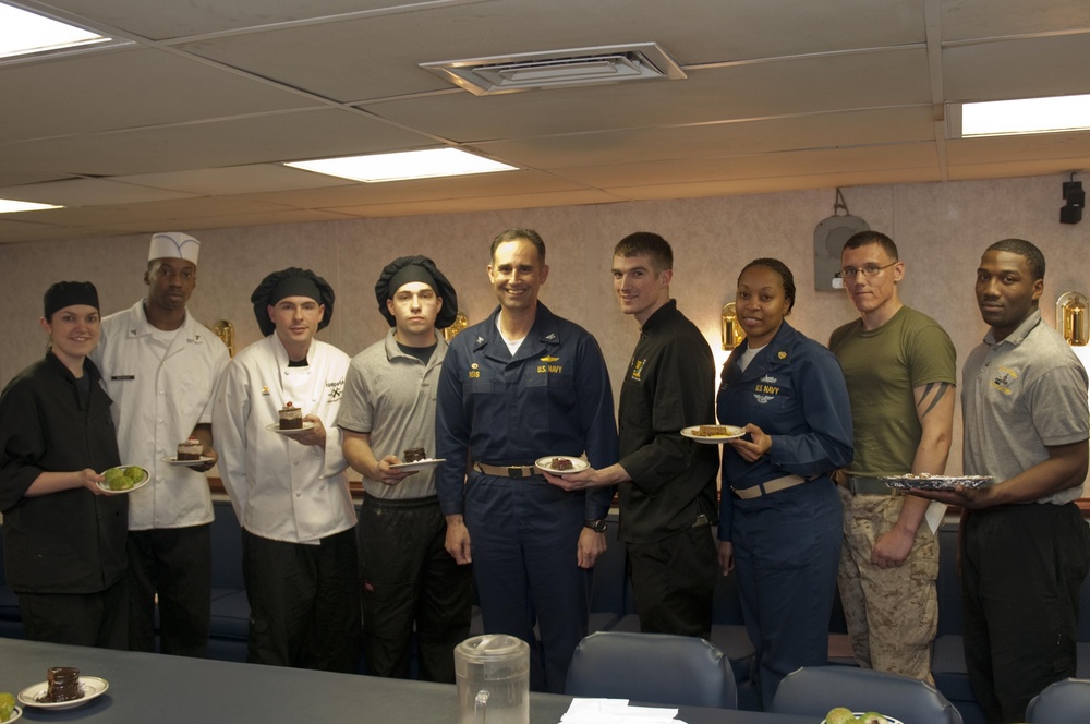 USS Nassau Signature Dessert Competition