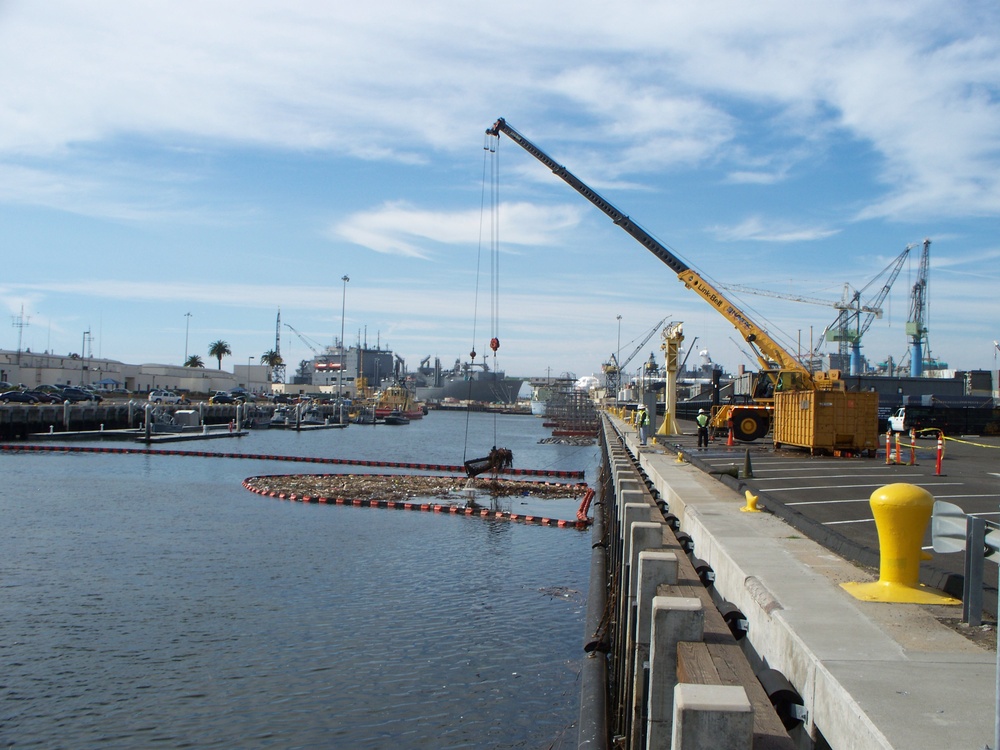 Naval Base San Diego Chollas Creek cleanup