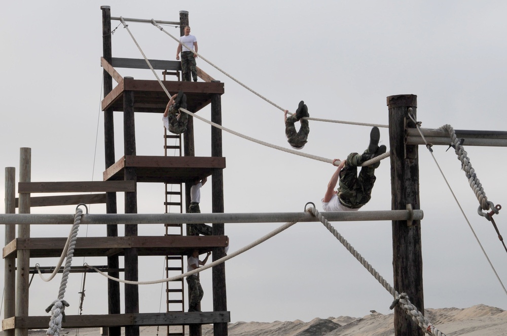 Naval Special Warfare Centers obstacle course