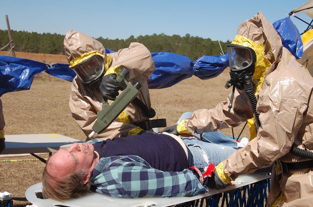 138th Chemical Company exercise