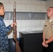 Navy Ceremonial Guard visit recruits