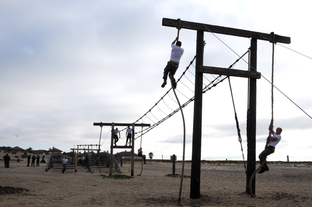 Naval Special Warfare Centers obstacle course