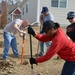 Soldiers build homes, develop minds