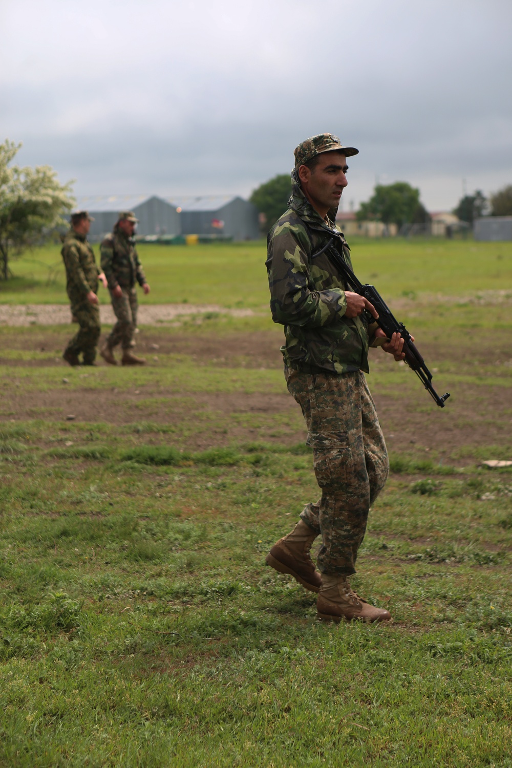 Black Sea Rotational Force Marines Instruct Patrolling Techniques to Armenian Soldiers During Platinum Eagle