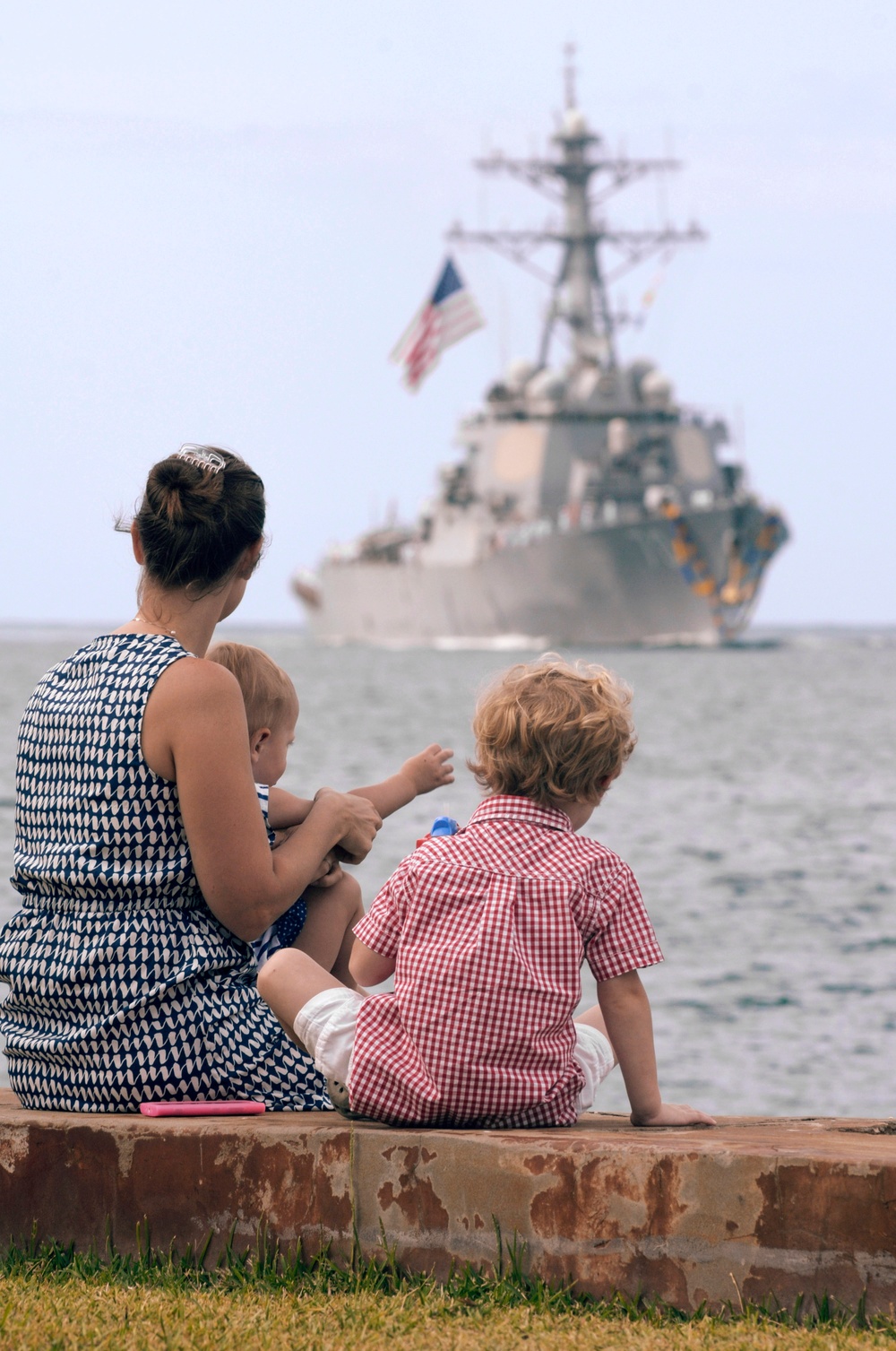 USS Hopper returns to its homeport