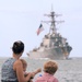 USS Hopper returns to its homeport