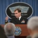 Pentagon briefing