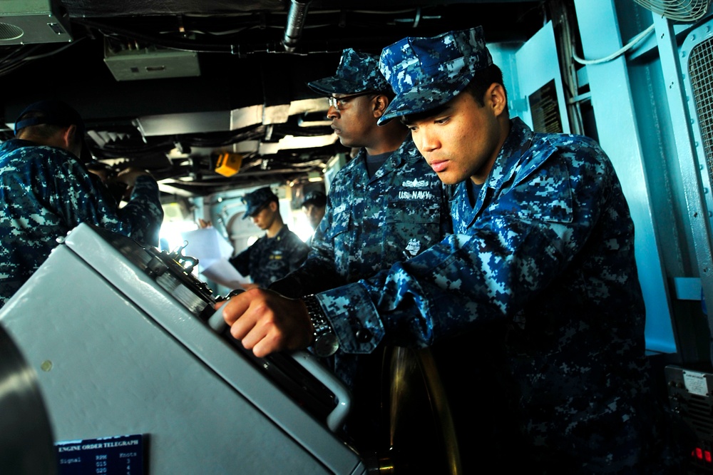 USS Blue Ridge activity