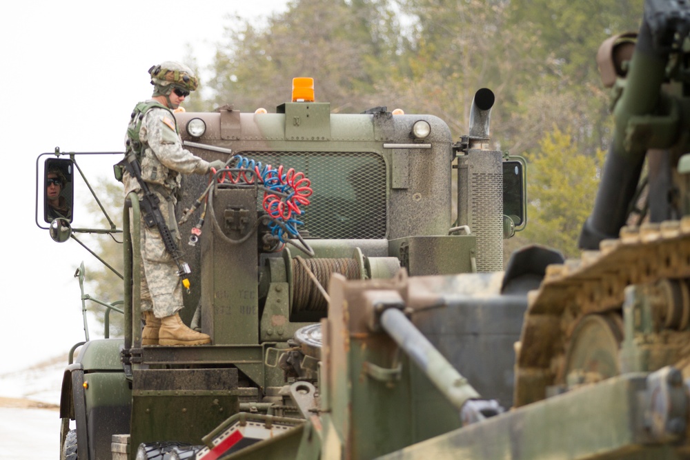 323rd Engineering Company route clearance