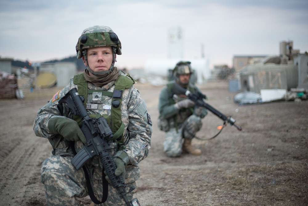 344th Engineer Company mass casualty exercise