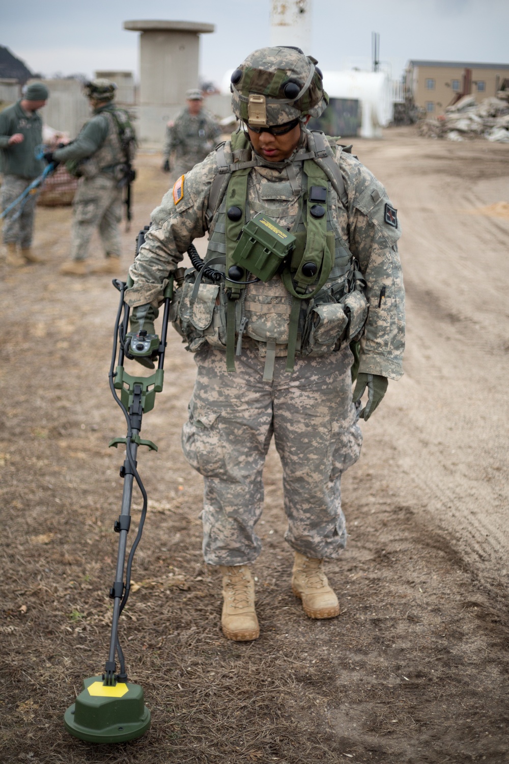 344th Engineer Company mass casualty exercise