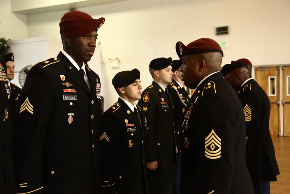 Command Sergeant Major Uniform Inspection