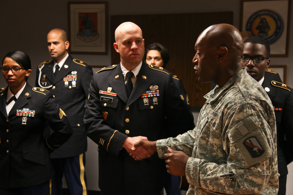 114th Signal Battalion Soldier of the Month Board