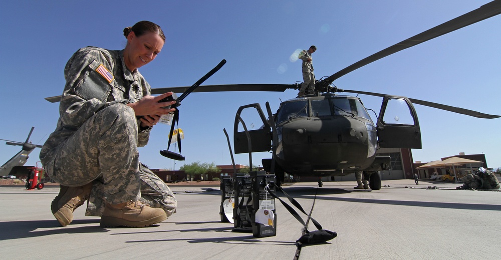 Arizona Black Hawk pilot flies to make a difference