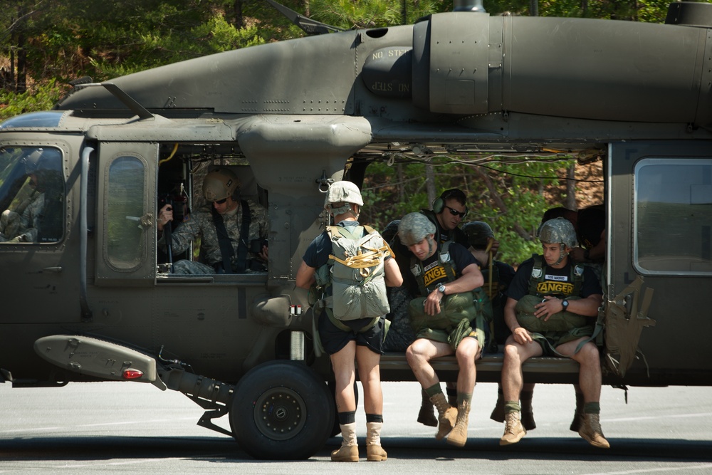 5th Ranger Training Battalion annual water jump