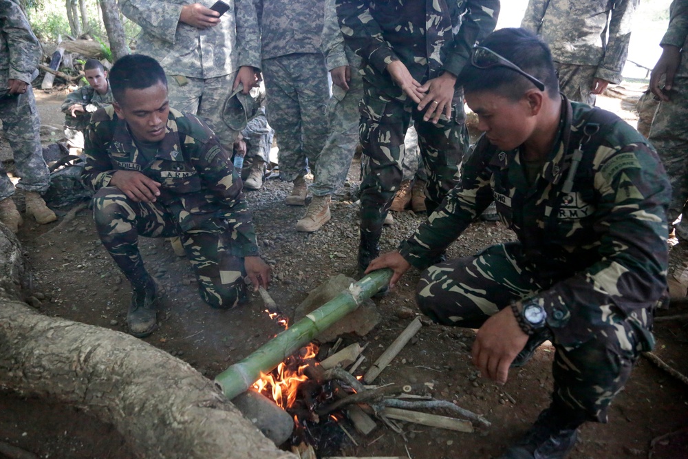 Jungle survival training