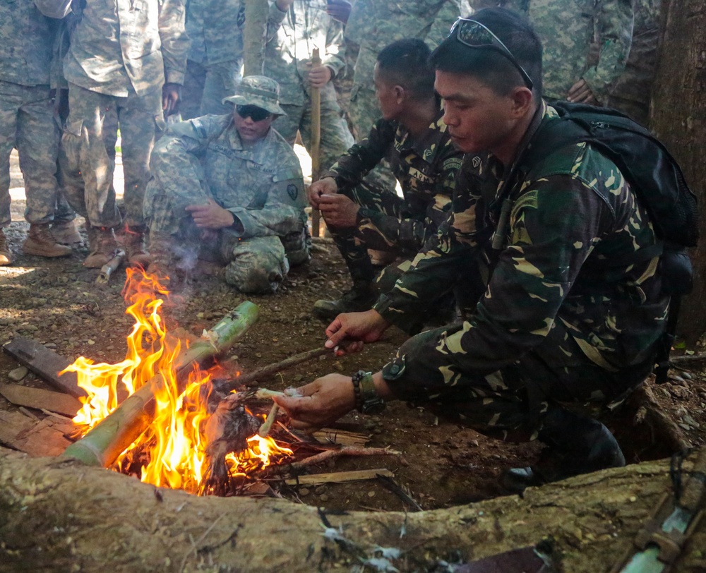 Jungle survival training