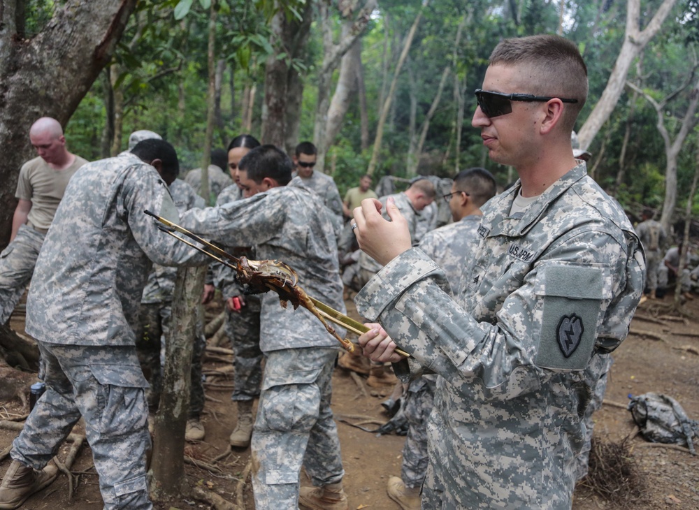 Jungle survival training