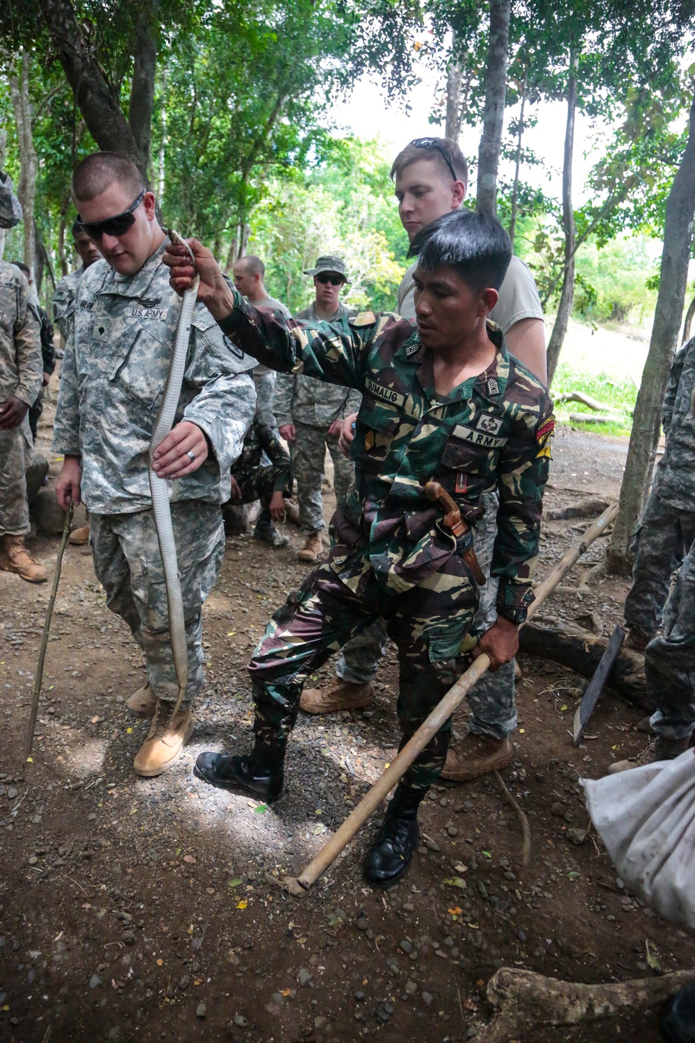 Jungle survival training