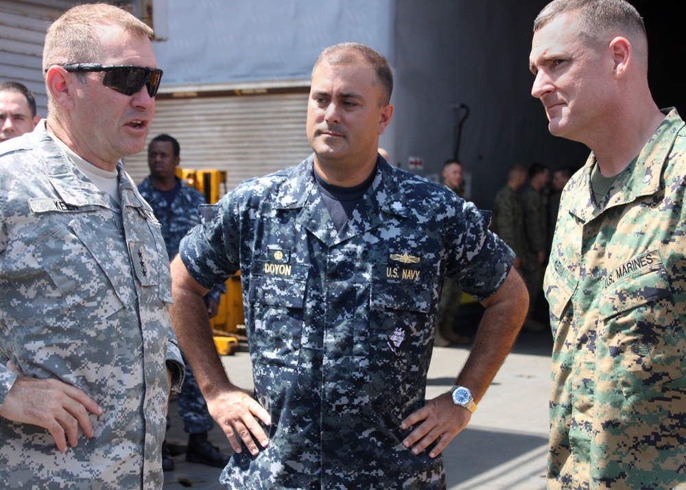 Operation Unified Response, Joint Task Force Haiti (JTF-Haiti), Bataan Amphibious Relief Mission