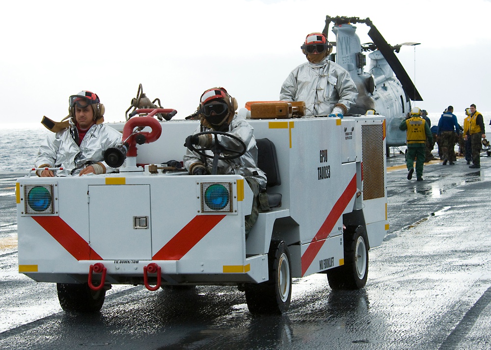 USS Peleliu operations