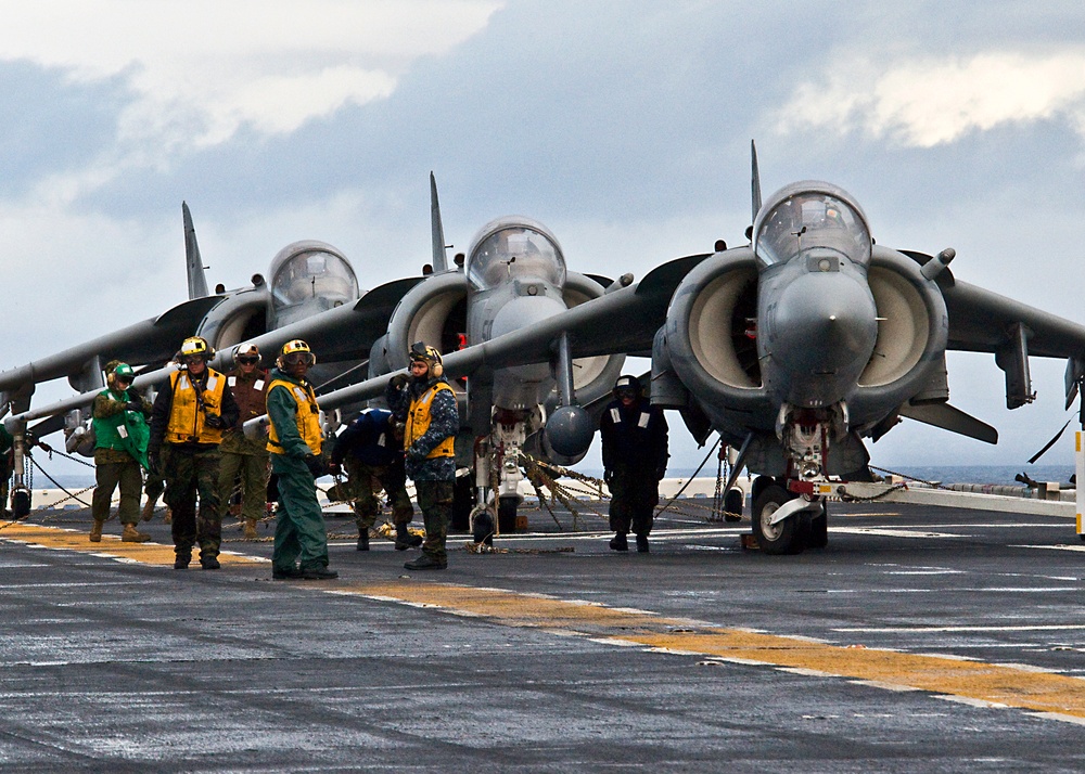 USS Peleliu operations