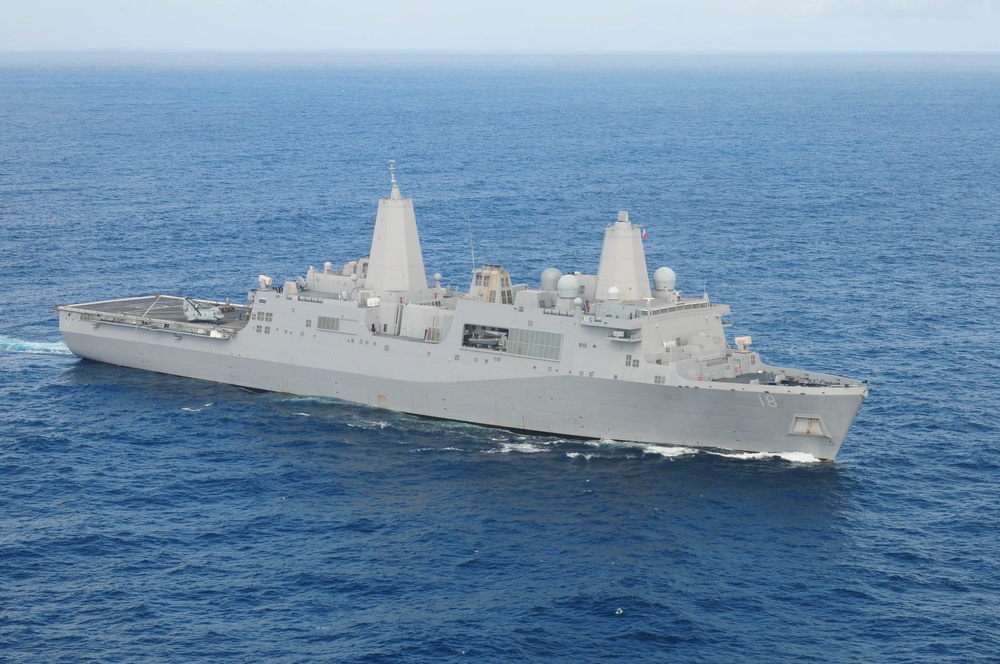 USS New Orleans operations