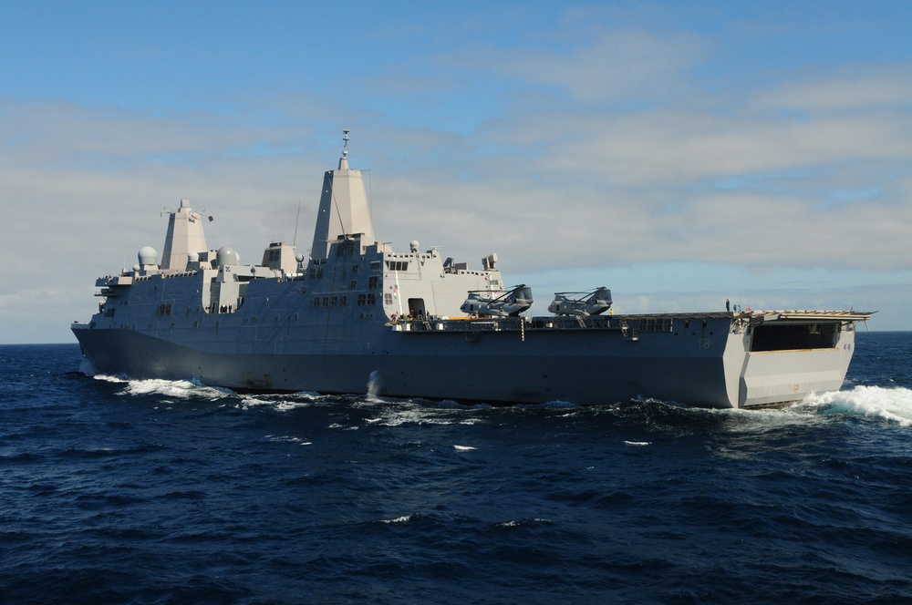 USS New Orleans operations