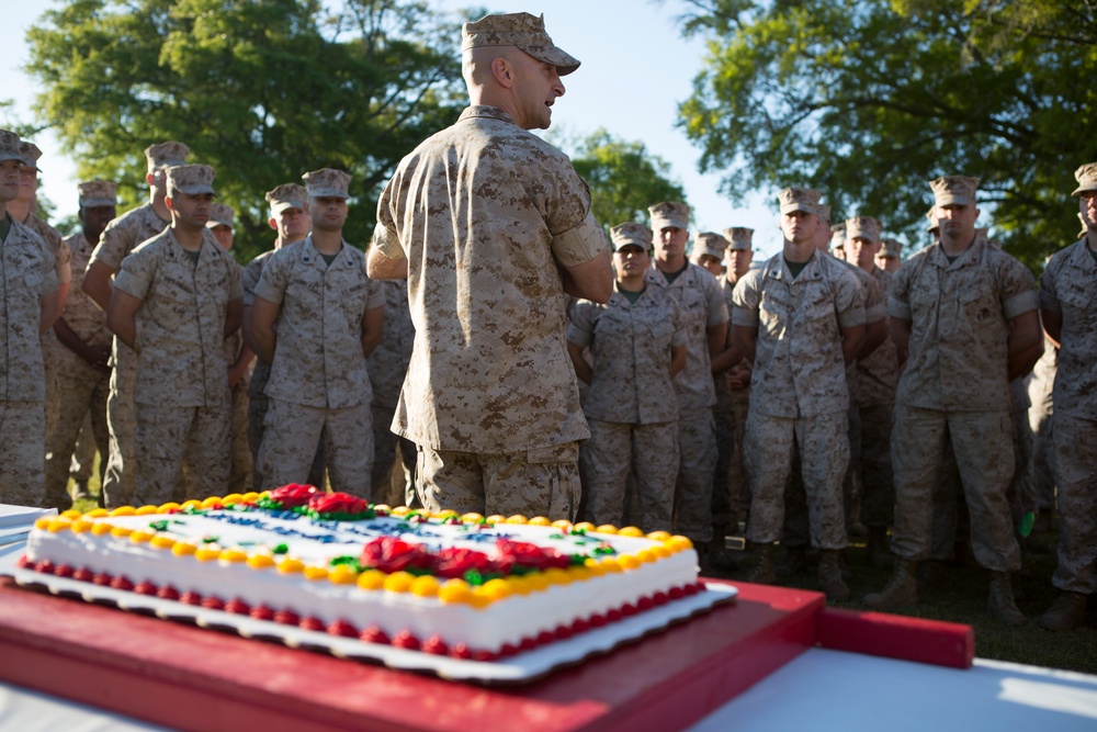 Cake cutting ceremony