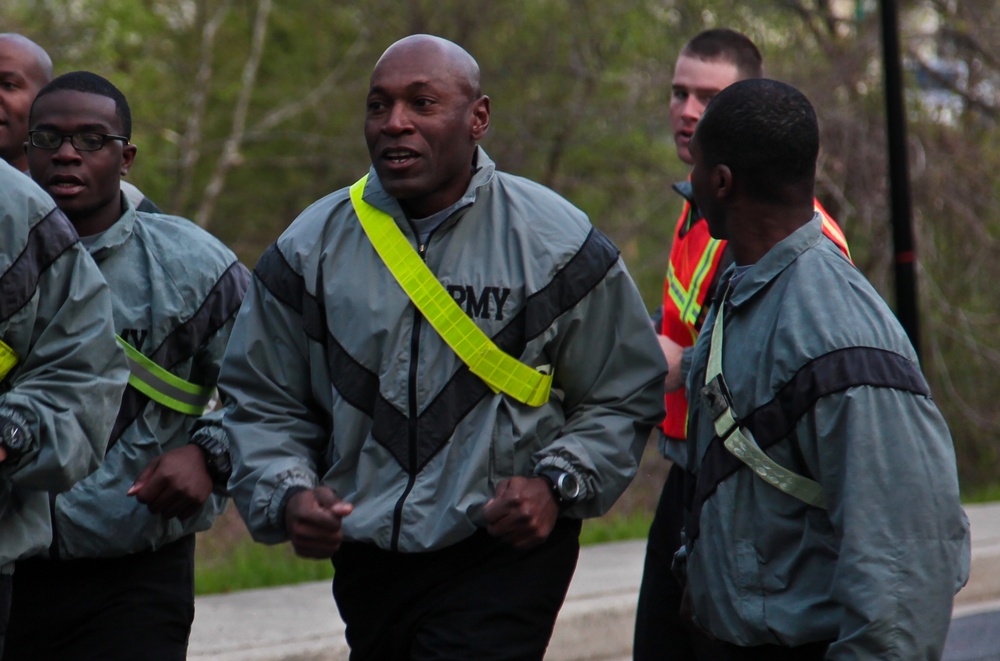 114th Signal Battalion Run