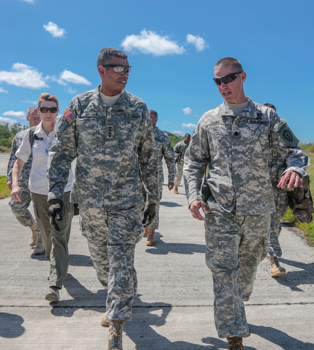 Gen. Vincent K. Brooks visits Fort Magsaysay