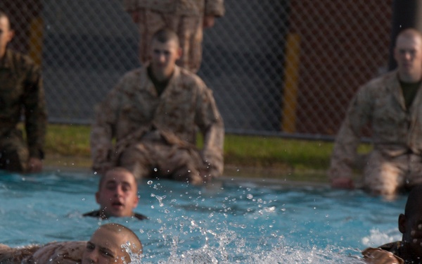 Photo Gallery: Parris Island recruits dive into Marine Corps’ amphibious nature