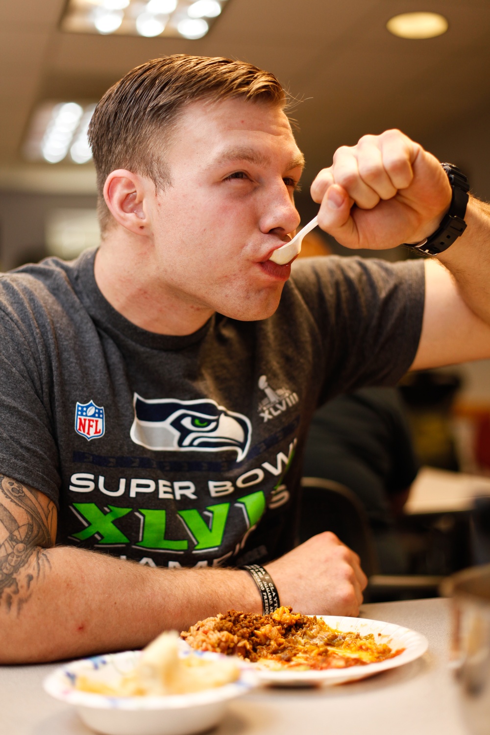 55th Signal Company (Combat Camera) Cinco De Mayo Company Potluck