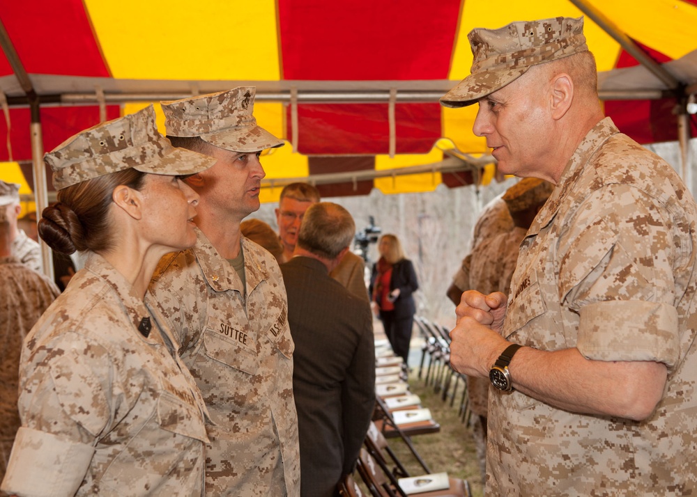 Marine Corps dedication