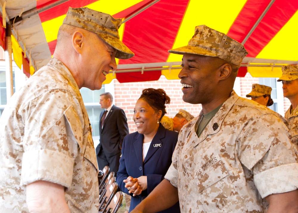 Marine Corps dedication