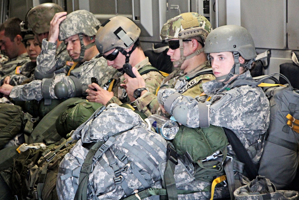 404th Civil Affairs Battalion (Airborne) Soldiers Soar at 2014 Joint Base Air Show.