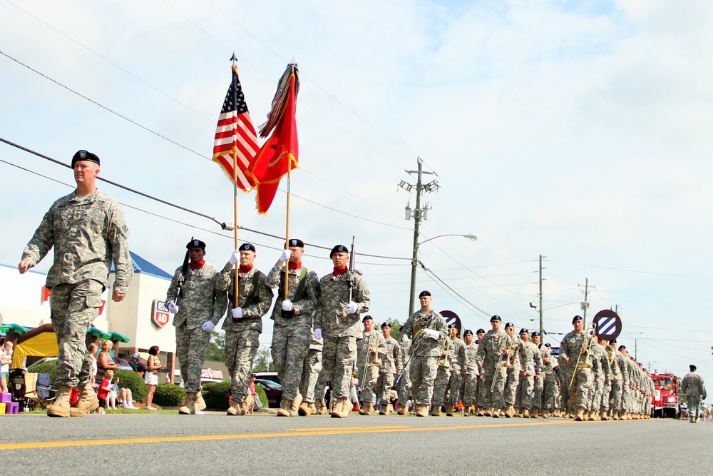 Dog Face soldiers march in 38th Annual Glennville Sweet Onion Festival