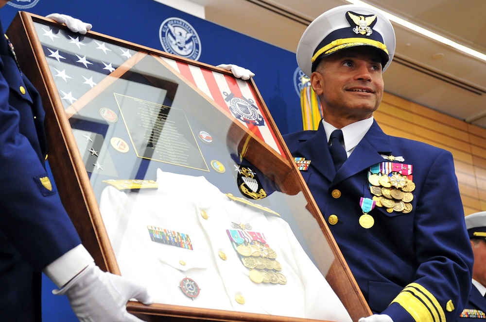 Coast Guard's first African-American 3-star admiral retires