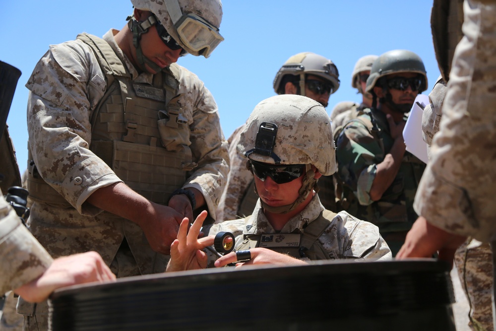 1st Marine Division, 3rd Combat Engineer Battalion, Desert Scimitar 2014