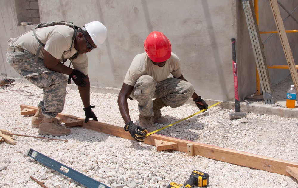 Guard engineer continues leadership growth in Belize