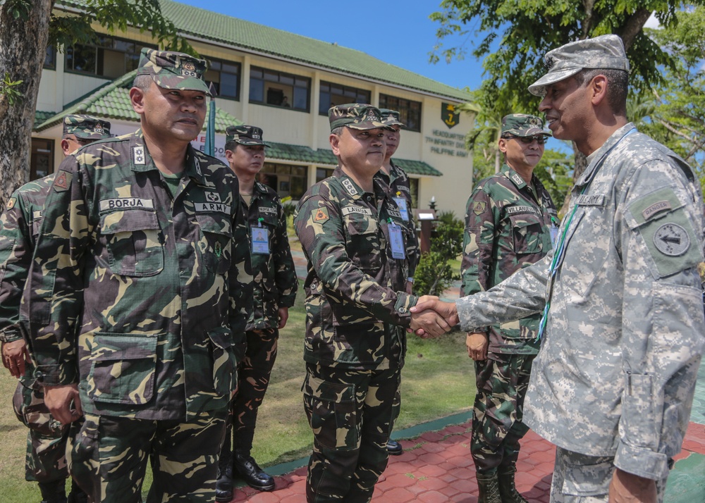 Gen. Vincent K. Brooks visits Fort Magsaysay