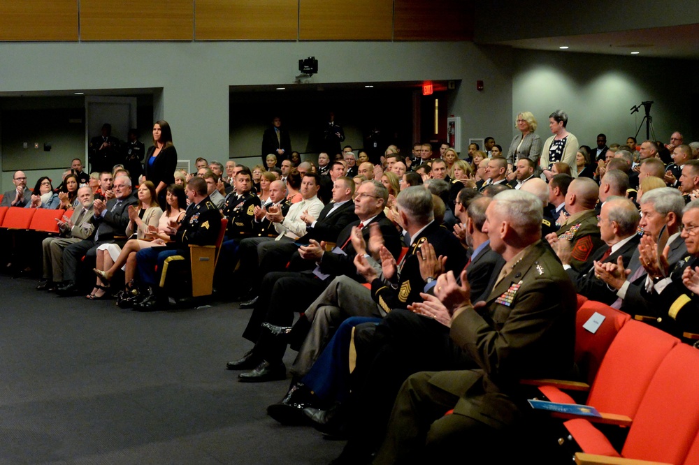 Medal of Honor Recipient Former US Army Sgt. Kyle White Hall of Heroes Induction Ceremony
