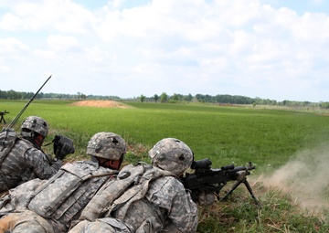 1st Brigade conducts walk and shoot