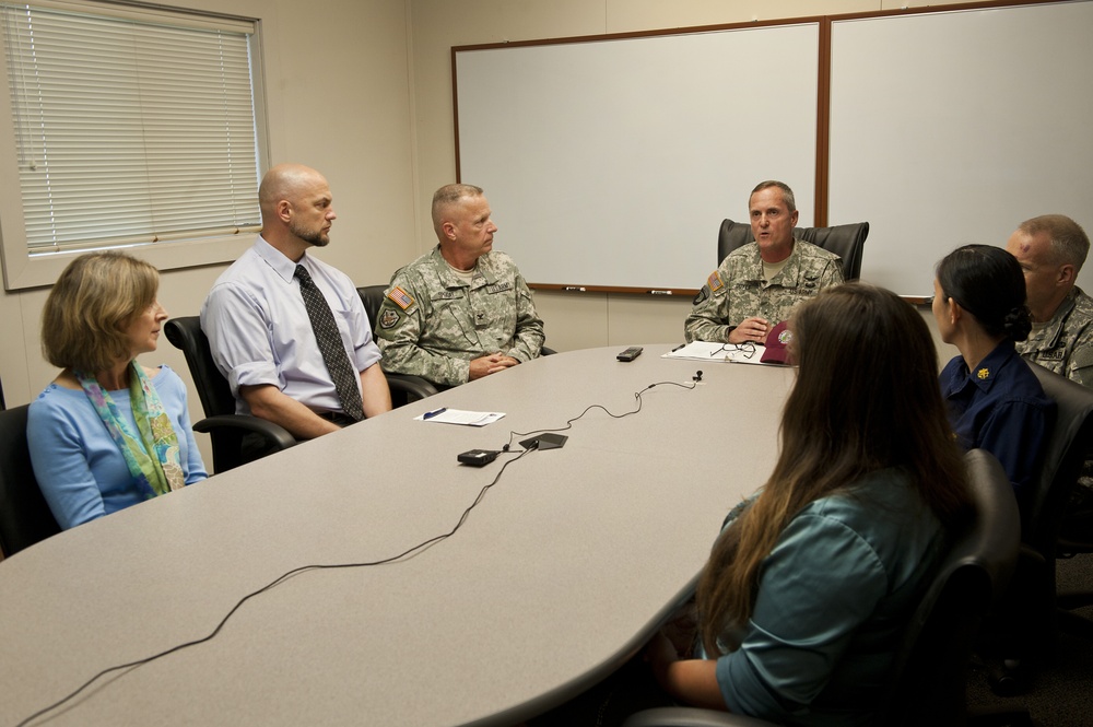 Tripler Army Medical Center, Guam ANG conduct Tele-Behavioral Health VTC demo