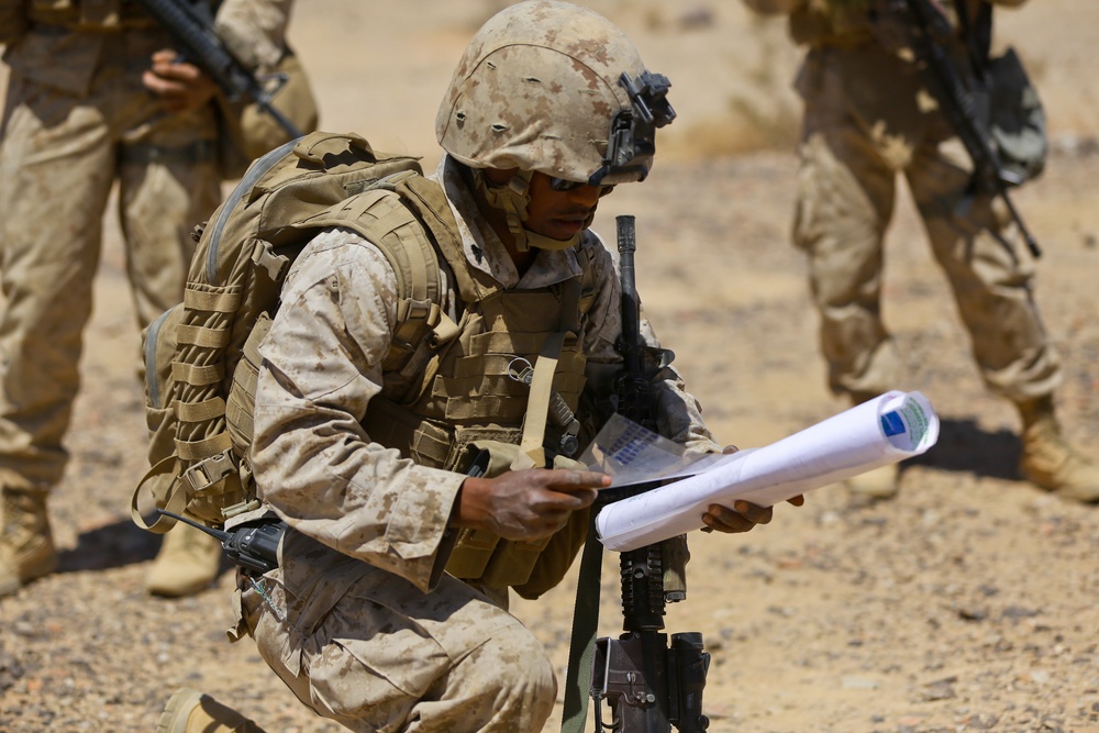 Every Marine a rifleman: Security platoon stands up during Exercise Desert Scimitar