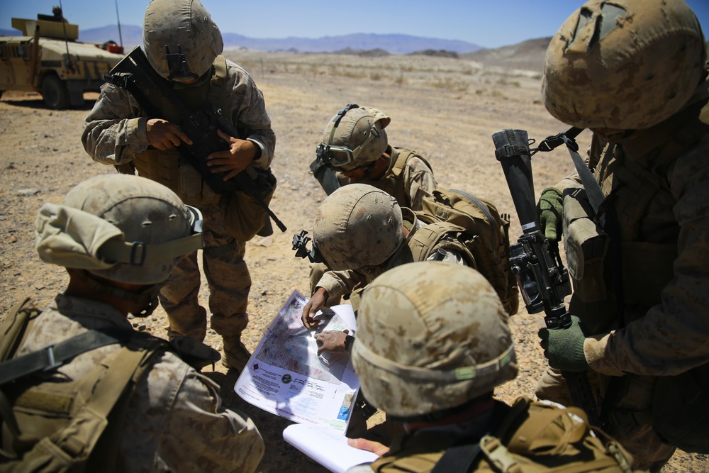 Every Marine a rifleman: Security platoon stands up during Exercise Desert Scimitar