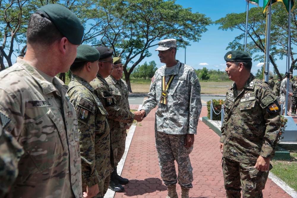 Gen. Vincent K. Brooks visits Fort Magsaysay