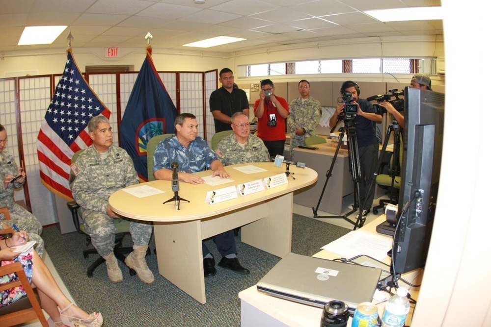 Tripler Army Medical Center, Guam Army National Guard conduct Tele-Behavioral Health VTC demo